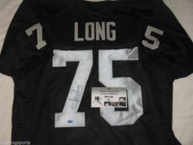 Howie Long Signed Oakland Raiders Custom Jersey Size XL GTSM COA
