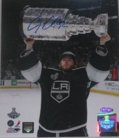 Jonathon Quick Signed Kings 2012 NHL Stanley Cup 8x10 Photo Steiner Sports