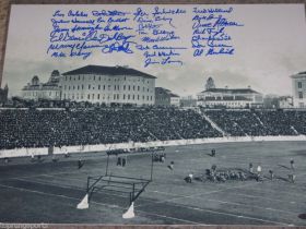 1959 Syracuse University Team Signed by 26 Vintage 16x20 Photo Steiner Sports