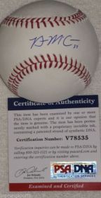 Brian McCann Signed New York Yankees Official Major League Baseball PSA/DNA