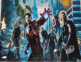 Stan Lee Signed Avengers Captain America Hulk Ironman 16X20 Photo James Spence
