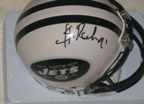 Sheldon Richardson Signed Autographed New York Jets Mini Helmet Schwartz